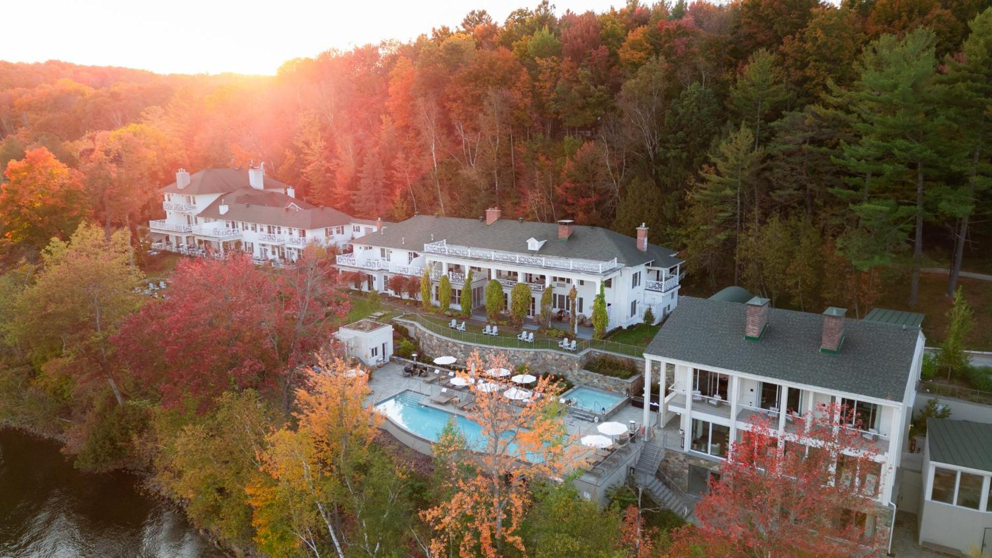 Manoir Hovey, Relais & Chateaux North Hatley Eksteriør billede